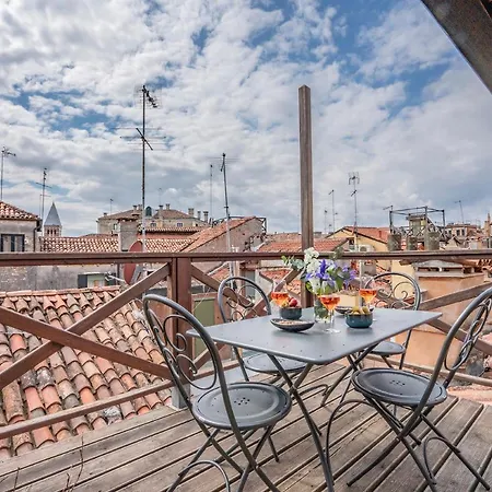 Ca Grassi 3 Venetian Terrace Apartment