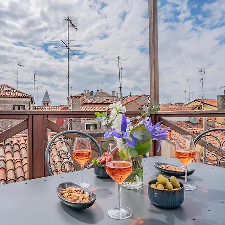 アパート Ca Grassi 3 Venetian Terrace